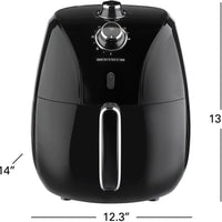 Proctor Silex Commercial - 5.8 QT Black Air Fryer Oven - 35060