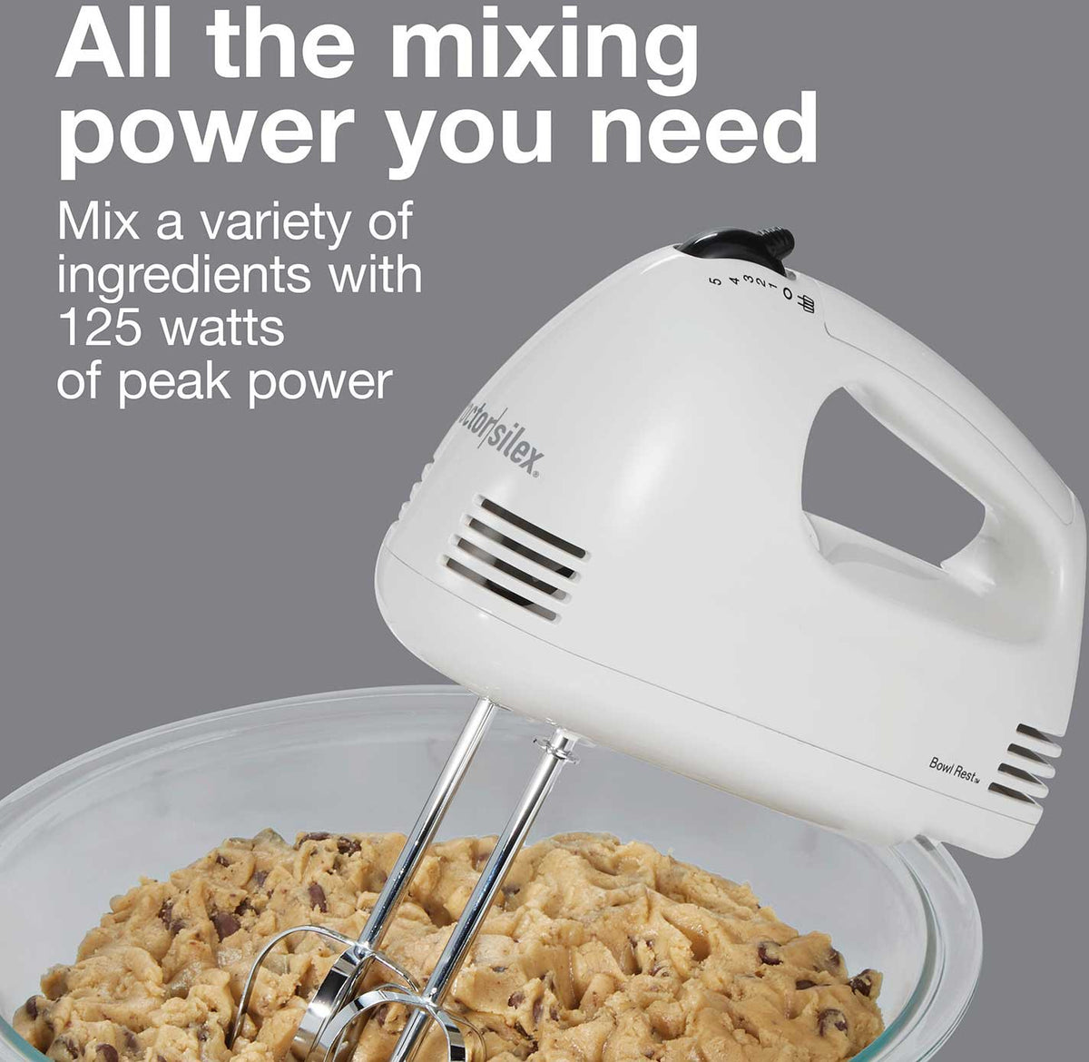 Proctor Silex Commercial - Easy Mix 5 Speed Hand Mixer - 62515G