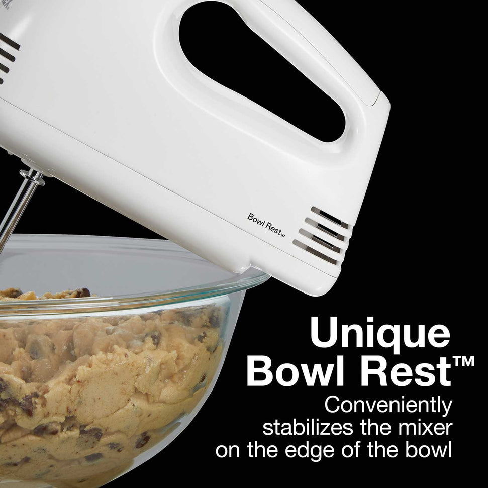 Proctor Silex Commercial - Easy Mix 5 Speed White Hand Mixer - 62515PS