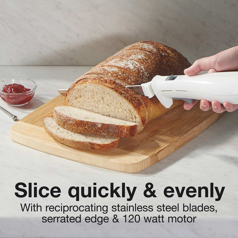 Proctor Silex Commercial - Electric Knife With Stainless Steel Reciprocating Blades - 74312G