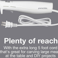 Proctor Silex Commercial - Electric Knife With Stainless Steel Reciprocating Blades - 74312G