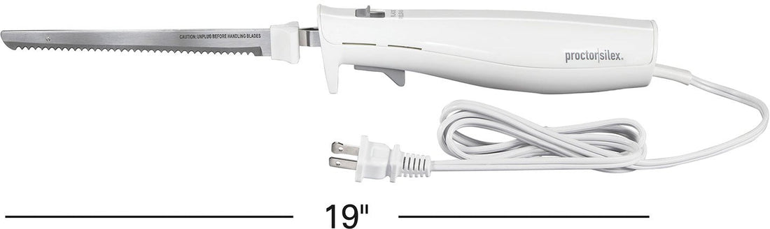 Proctor Silex Commercial - Electric Knife With Stainless Steel Reciprocating Blades - 74312G