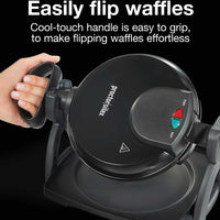 Proctor Silex Commercial - Flip Belgian Waffle Maker with Non Stick Plates - 26090PS