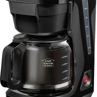 Proctor Silex Commercial - FrontFill Compact 12 Cup Black Coffee Maker - 43680PS