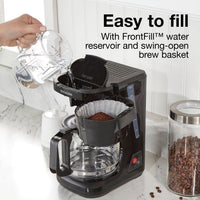 Proctor Silex Commercial - FrontFill Compact 12 Cup Coffee Maker - 43680G