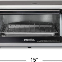 Proctor Silex Commercial - Modern 4 Slice Toaster Oven - 31122PS