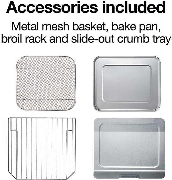 Proctor Silex Commercial - Simply Crisp 6 Slice Toaster Oven Air Fryer - 31275