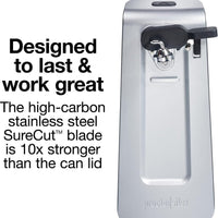 Proctor Silex Commercial - SureCut Electric Automatic Can Opener with Stainless Steel Blade - 75225