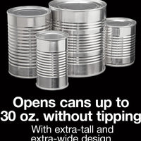 Proctor Silex Commercial - SureCut Electric Automatic Can Opener with Stainless Steel Blade - 75225