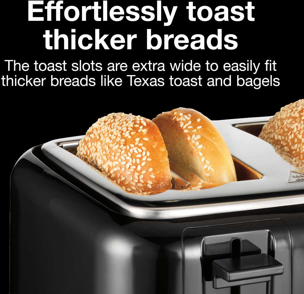 Proctor Silex Commercial - Wide Slot 4 Slice Toaster - 24215PS