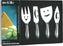 Prodyne - Faces Cheese Knives - Stainless Steel (Set of 4) - 17617