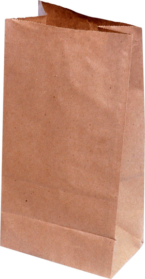 R J Schinner - 20# Squat Kraft Paper Bag, 500/Bn - IP420KRAFT