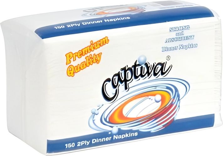 R J Schinner - Captiva 14" x 16", 1/8 Fold 2 Ply Dinner Napkin, 150/Cs - 05401