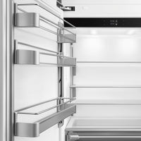 Smeg - 36" Panel Ready Built-In Fridge with Convertible Freezer, Left Hinge - RBMU36L