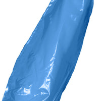 RONCO - 18 " Blue Polyethylene Plastic Sleeves, 100/bg - 33-523