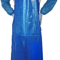 RONCO - 18 " Blue Polyethylene Plastic Sleeves, 100/bg - 33-523