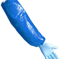 RONCO - 18 " Blue Polyethylene Plastic Sleeves, 100/bg - 33-523