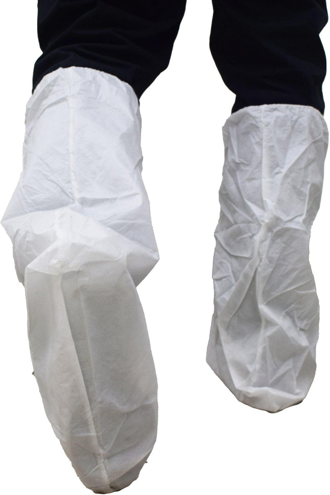 RONCO - 18" Large White Microporous Boot Cover, 2000/Cs - 1993XL