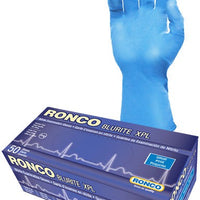 RONCO - Blue Nitrile Gloves, 100/Bx - 949