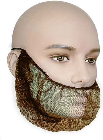 RONCO - Brown Nylon Polyester Beard Guard - 1794