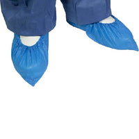 RONCO - Large Blue Cast Polyethylene Shoe Covers, 1000/Rl - 1995