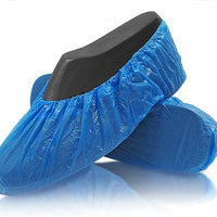 RONCO - Large Blue Cast Polyethylene Shoe Covers, 1000/Rl - 1995