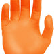RONCO - Small Orange Nitrile Powder-Free Examination Gloves - 948S