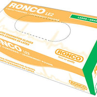 RONCO - Small Tan Latex Powder-Free Gloves - 1823 (Special Order Item)