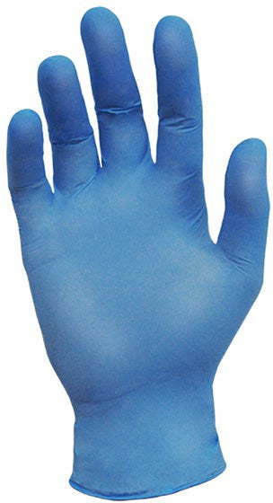 RONCO - X-Large Blue Nitrile Powder-Free Blurite Gloves, 100/bx - 999 (Special Order Item)