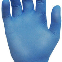 RONCO - X-Large Blue Nitrile Powder-Free Blurite Gloves, 100/bx - 999 (Special Order Item)