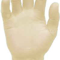 RONCO - X-Large Tan Latex Powder-Free Exam Gloves, 100/Bx - 859
