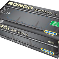 RONCO - XX-Large Black Nitrile Powder-Free Sentron Gloves, 100/bx - 962XX