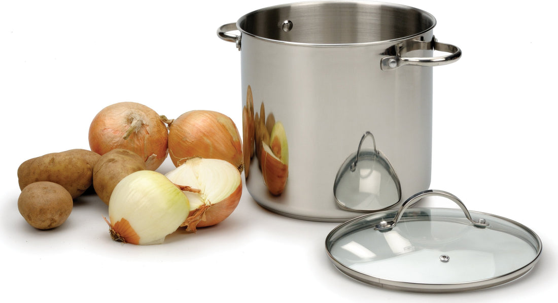 RSVP International - 8 QT Endurance Stock Pot (7.6L) - TGP8IN