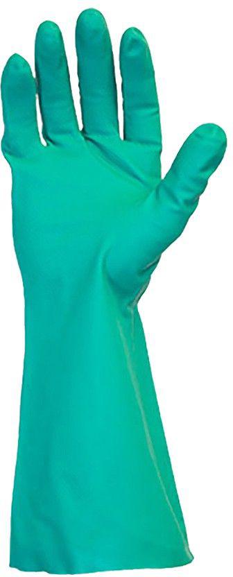 Ralston CanSafe - 13", 11 mil Unlined Green Large Nitrile Gloves, 1 Pair - TSZGNGULG11C