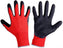 Ralston CanSafe - Black Small PU Red Hem Coated Polyester Knit Gloves, 12pr/pkg - TSZGPPUSMBKBK