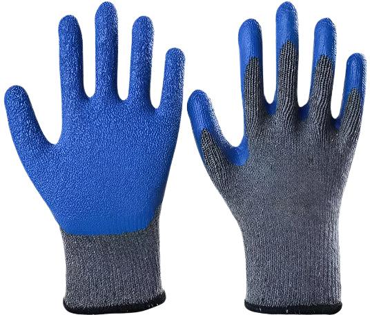 Ralston CanSafe - Medium PU Coated Palm Cut Gray Resistant Gloves with Blue Hem - Level 3, 1 Pair - TSZGS13MDCYPU