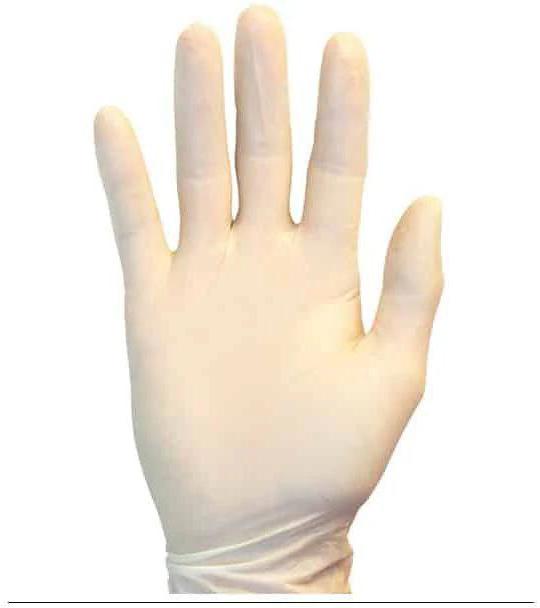 Ralston CanSafe - SafetyZone 4 mil Small Powder Free Latex Glove, 100/bx - TSZGRPRSM1T