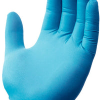 Ralston CanSafe - X-Large Blue Powder-Free Safety Zone Nitrile Glove, 100/Bx - GNPR-XL-1A