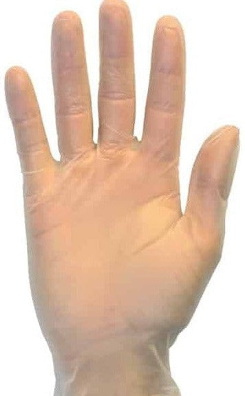 Ralston CanSafe - X-Large LP Clear Safety Zone Vinyl Glove, 100/Bx - TSZGVDRXL1