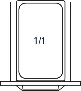 Randell - 18" (2) Drawers For Prep Staions/Flat Top - SMRDDBL1 (Special Order 4-6 Weeks)