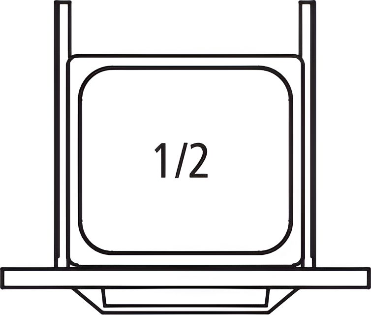 Randell - 18" Stainless Steel (2) Drawers - RMRDDBL18 (Special Order 4-6 Weeks)