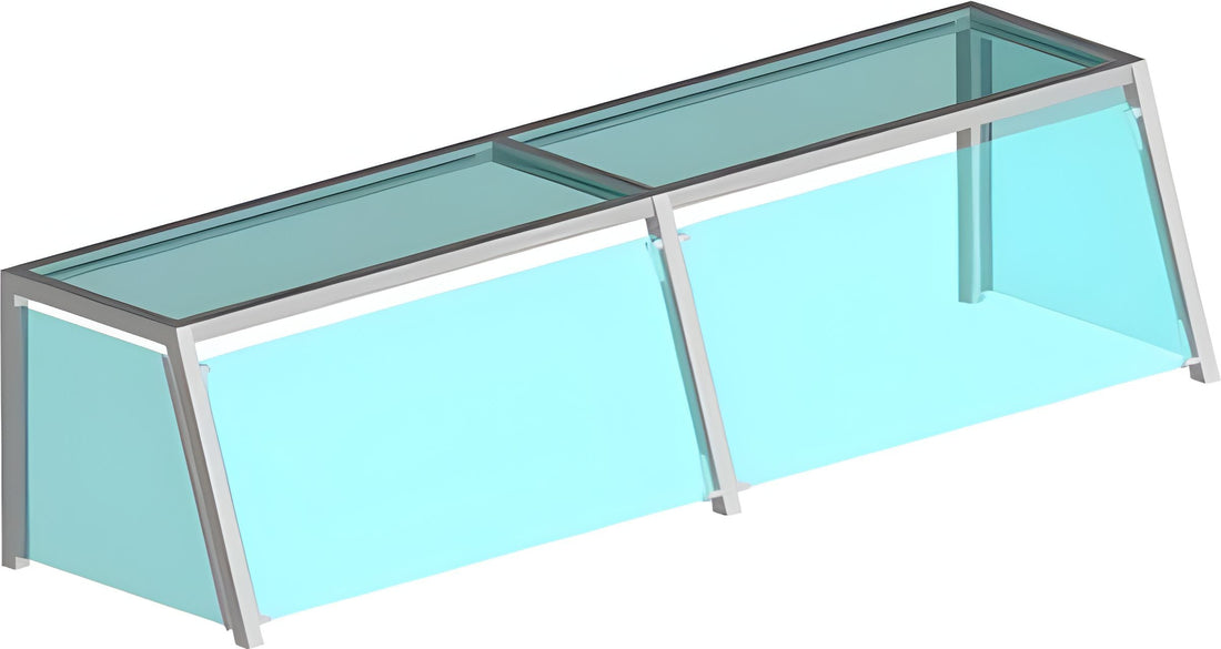 Randell - 18" X 15" Counter Protectors For 33" Unit With 12.8" Glass Top, Back and Enclosed Ends - 37433 (Special Order 4-6 Weeks)
