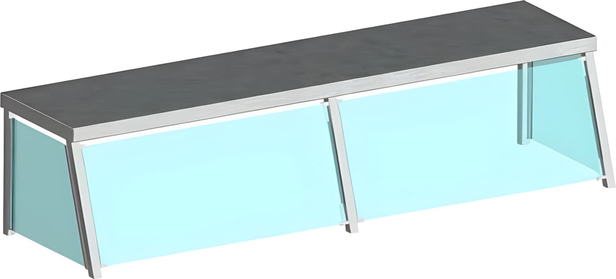 Randell - 18" X 15" Counter Protectors For 48" Unit With Stainless Steel Top, Glass Back and Enclosed Ends - 37448S (Special Order 4-6 Weeks)