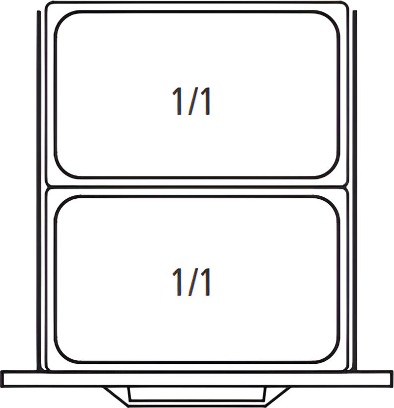 Randell - 24" Interior Shelf For 24" Door For Prep Stations/Flat Top - RFSWR-24 (Special Order 4-6 Weeks)