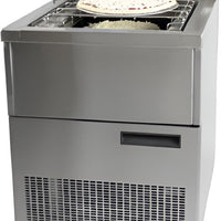 Randell - 24" Stainless Steel Refrigerated Cheeser Station With Weigh Scale And Move-able Grate - RCS-24-WS (Special Order 4-6 Weeks)