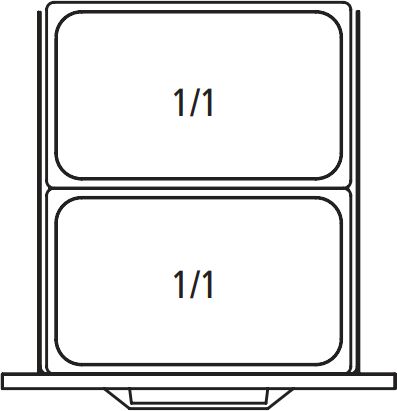 Randell - 27" (2) Drawers For Prep Staions/Flat Top - SMRDEXT27 (Special Order 4-6 Weeks)