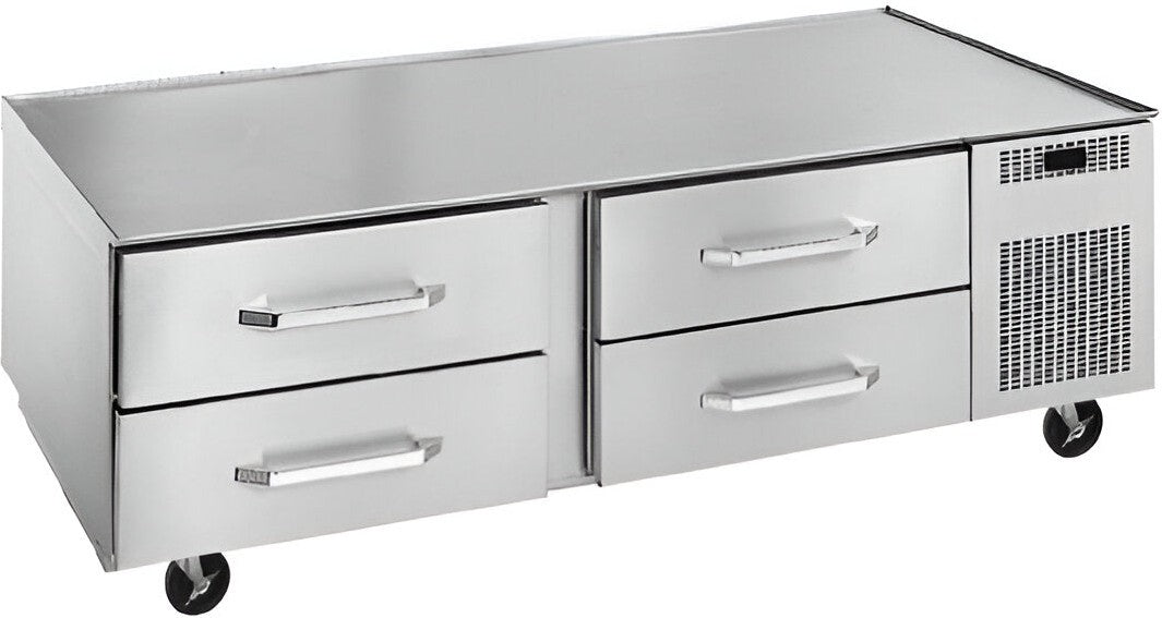 Randell - 38" Stainless Steel Two Drawers Refrigerated Chef Base With Marine Edge, Self-Contained - LPRES1x1-38C4 (Special Order 4-6 Weeks)