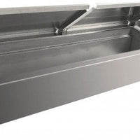 Randell - 39" Refrigerated Countertop Pan Rail With Hinged Cover - CR9039-290 (Special Order 4-6 Weeks)