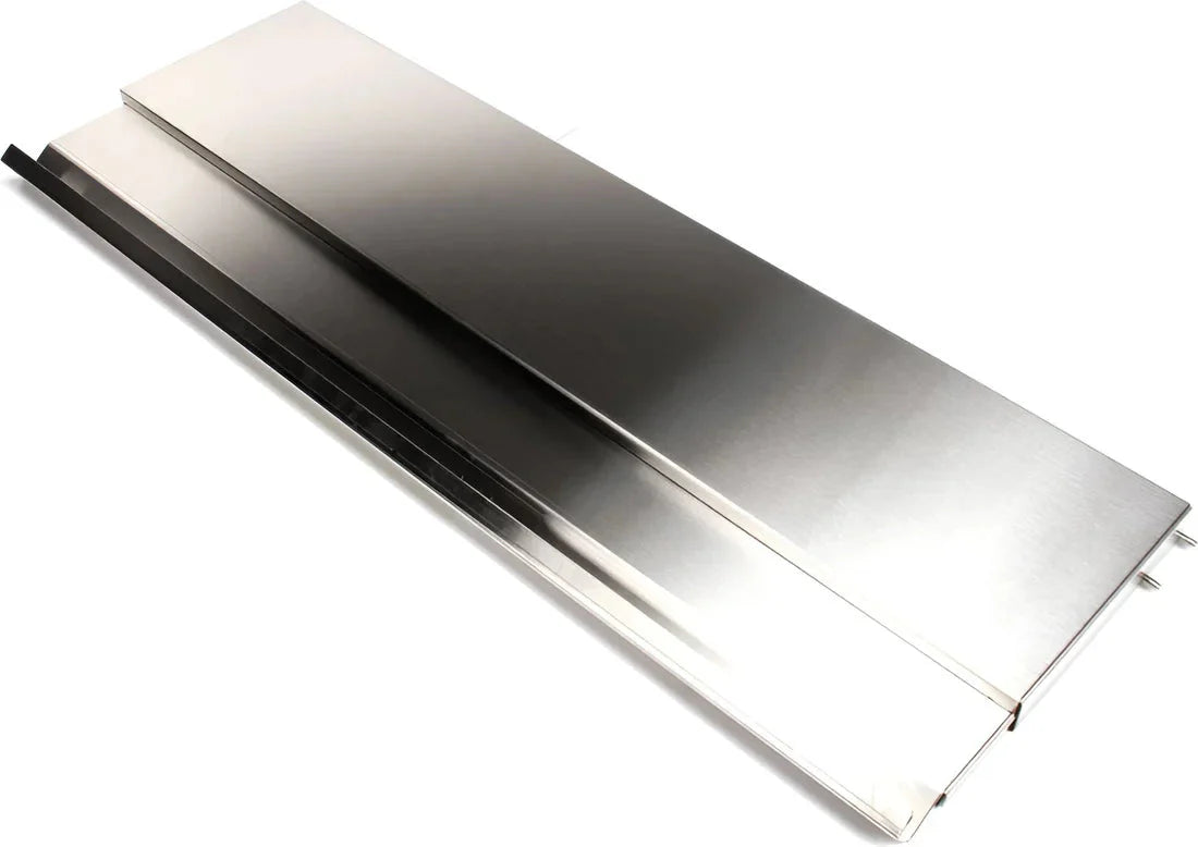 Randell - 48" Stainless Steel Back Panel For Prep Stations/Flat Top - BCKSS-48 (Special Order 4-6 Weeks)