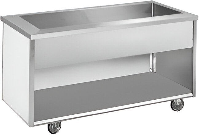 Randell - 48" Stainless Steel Cold Food Serving Counter With Open Base - RAN IC-3S (Special Order 4-6 Weeks)